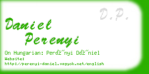 daniel perenyi business card